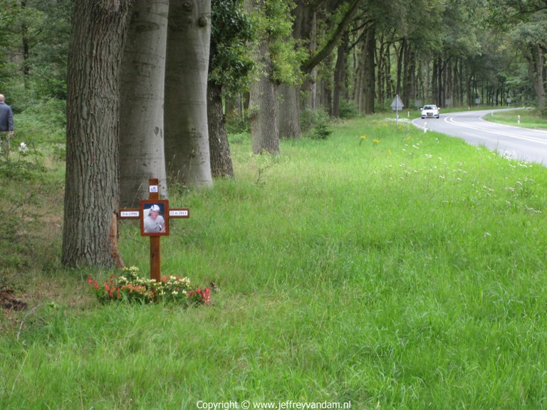 Vanaf de weg gezien