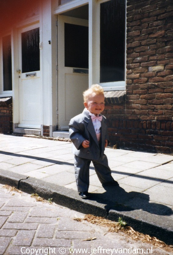 21 juni 1991 Jeffrey was onze bruidsjonker op het huwelijk